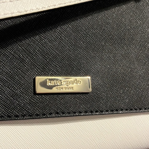 Kate Spade Authenticated Black and White Charlotte Street Alec Crossbody Bag - Picture 6 of 14